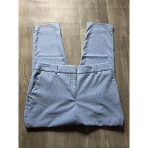 Talbots Womens Size 12 Hampshire Ankle Pants Light Blue